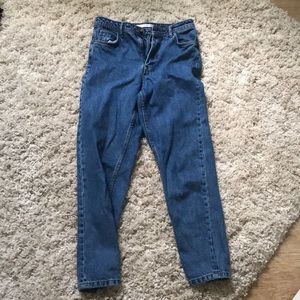 Zara Blue Mom Jeans